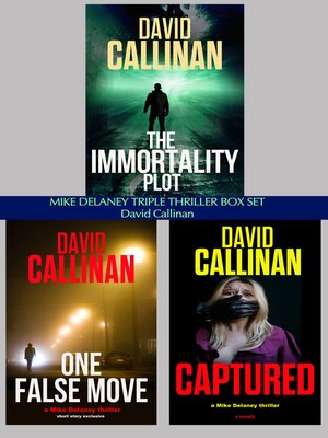 cover image of Mike Delaney Triple Thriller Box Set